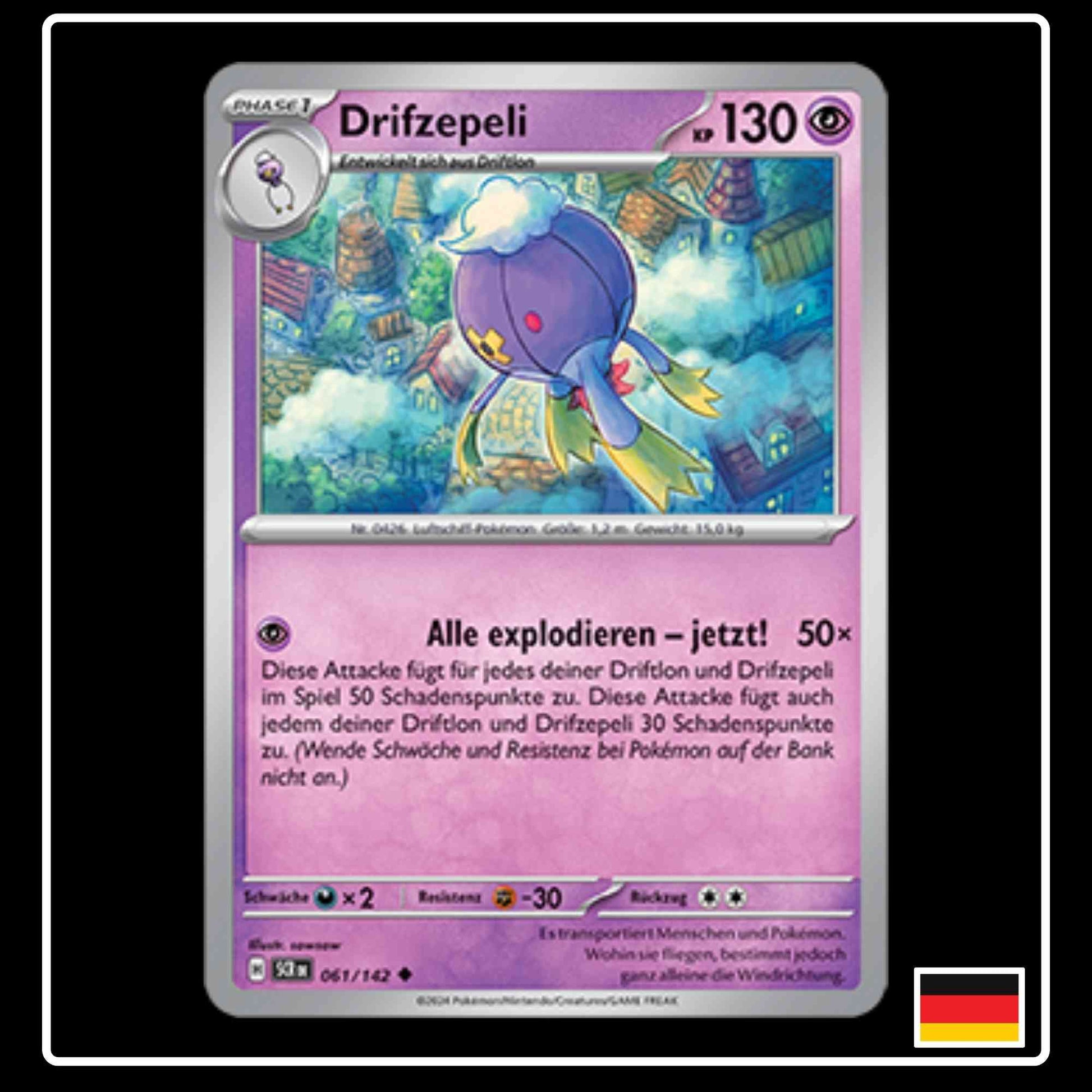 Drifzepeli 061/142 Pokemon Stellarkrone