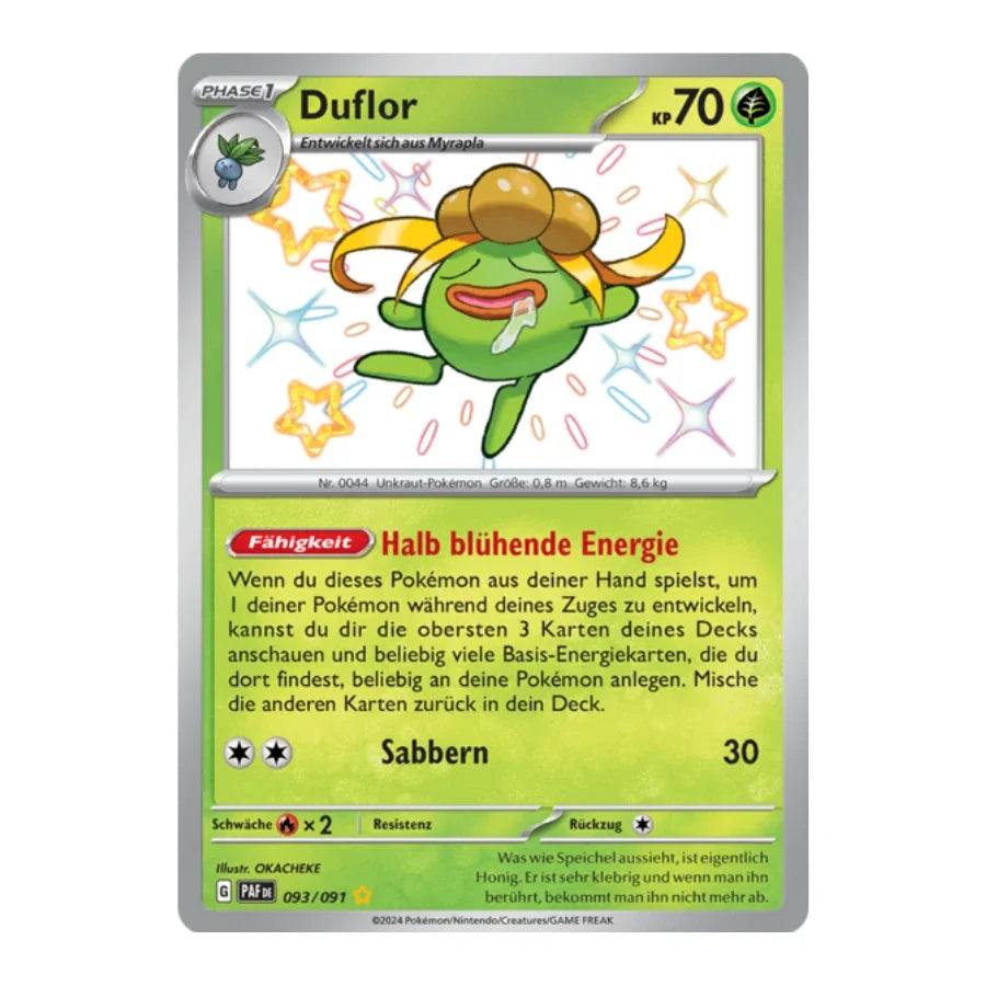 Duflor Shiny 093/091 Paldeas Schicksale