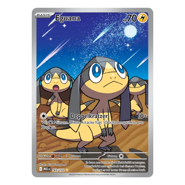 Eguana IR 143/132 Pokemon Mega Entwicklung