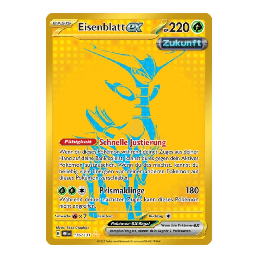 Eisenblatt ex SR 176/131 Prismatische Entwicklungen