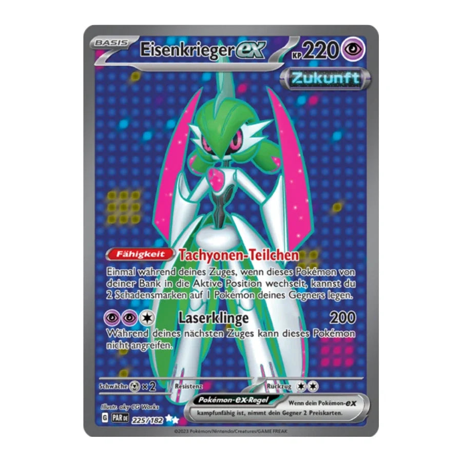 Eisenkrieger ex Full Art Deutsch 225/182 Paradox Rift