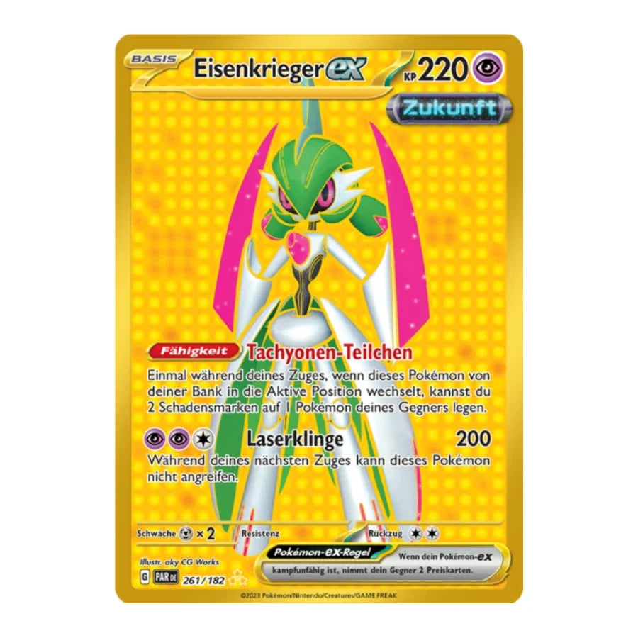 Eisenkrieger ex Hyper Rare Deutsch 261/182 Paradox Rift