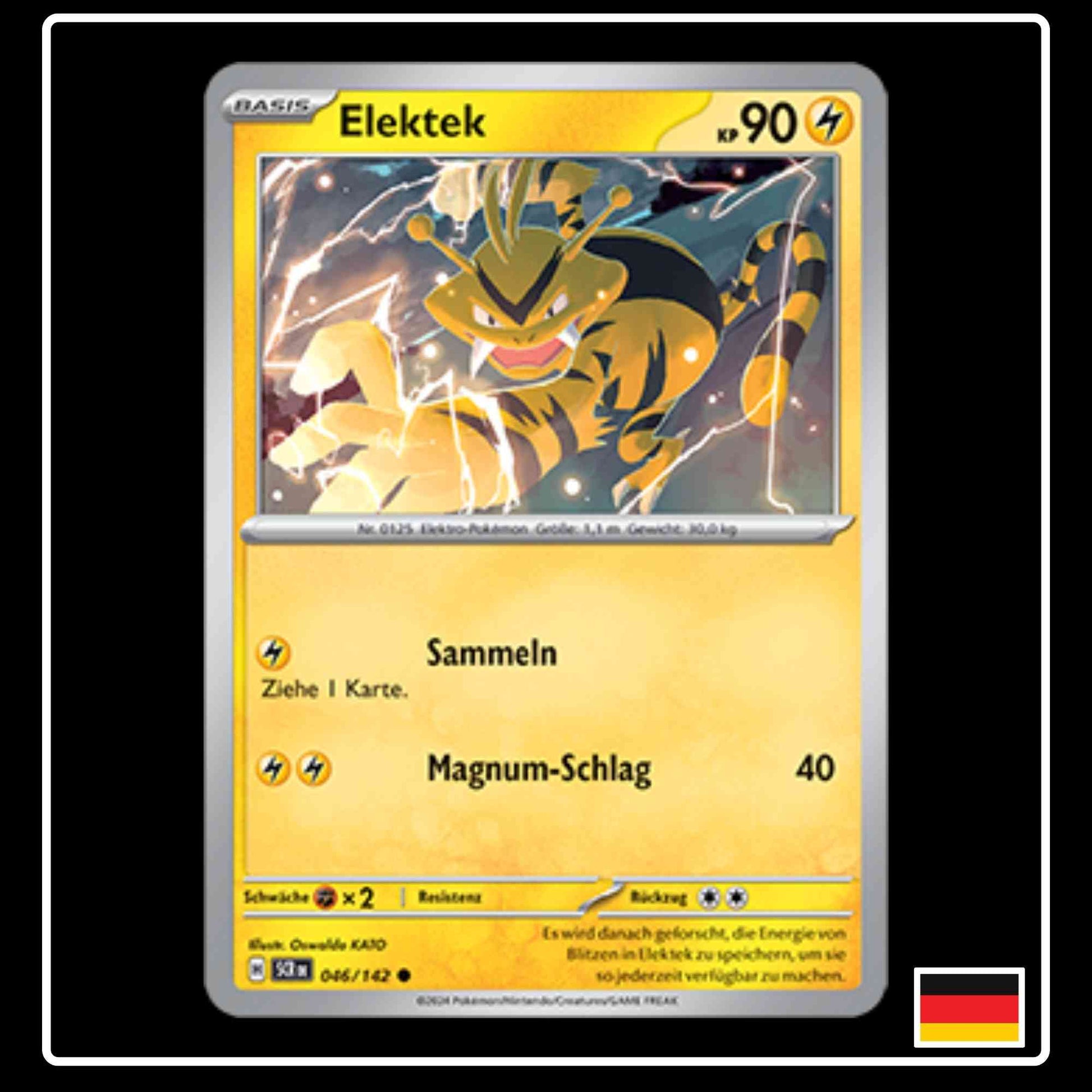 Elektek 046/142 Pokemon Stellarkrone