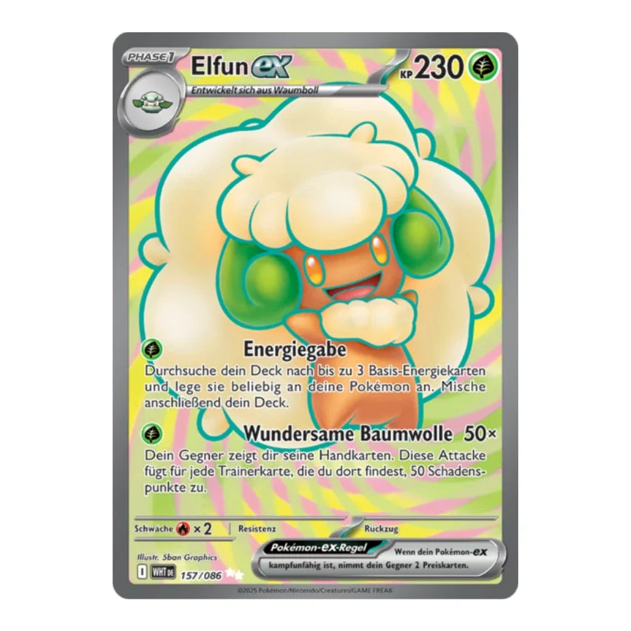 Elfun ex UR 157/086 Weisse Flammen