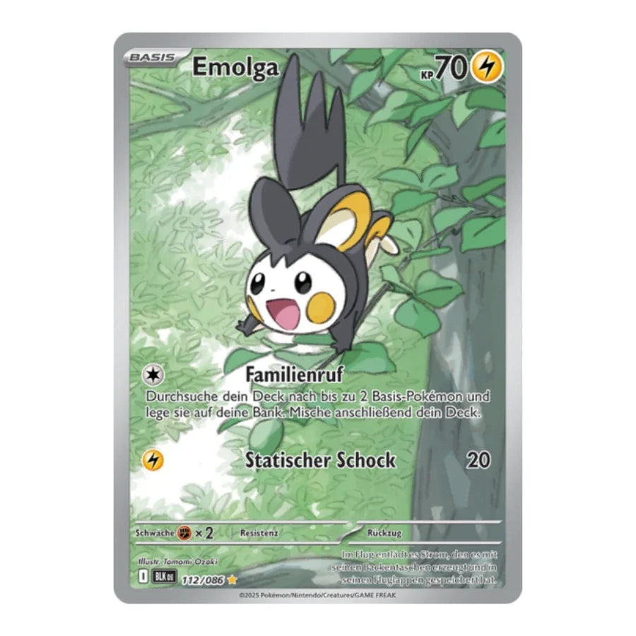 Emolga IR 112/086 Schwarze Blitze