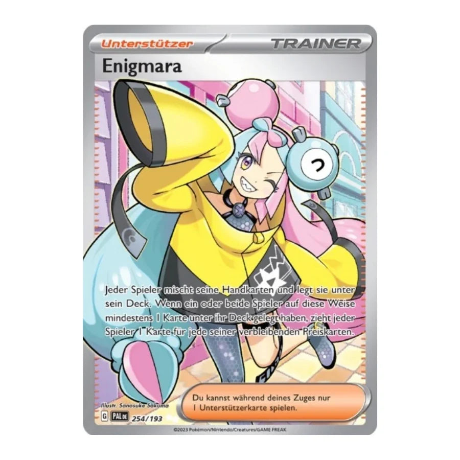 Enigmara Trainer Full Art Deutsch 254/193 Entwicklungen in Paldea