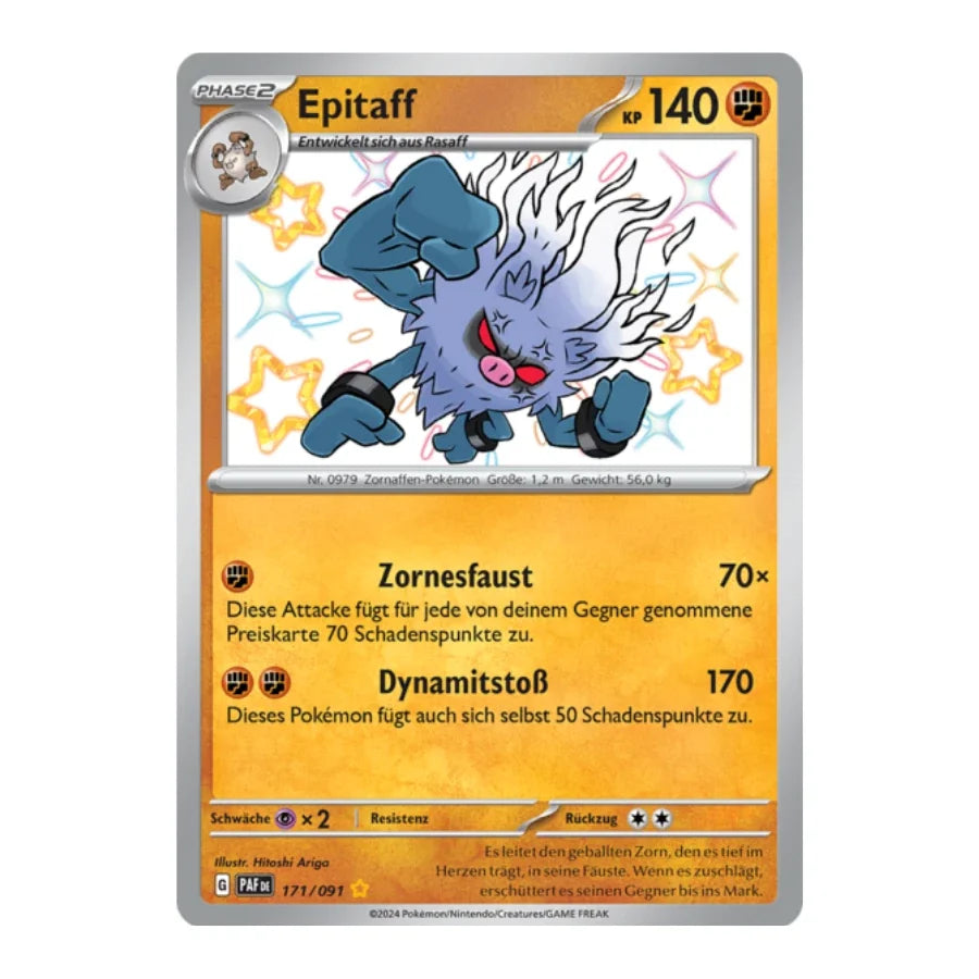 Epitaff Shiny 171/091 Paldeas Schicksale