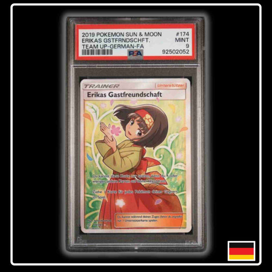 Erikas Gastfreundschaft Full Art 174/181 Teams sind Trumpf PSA 9