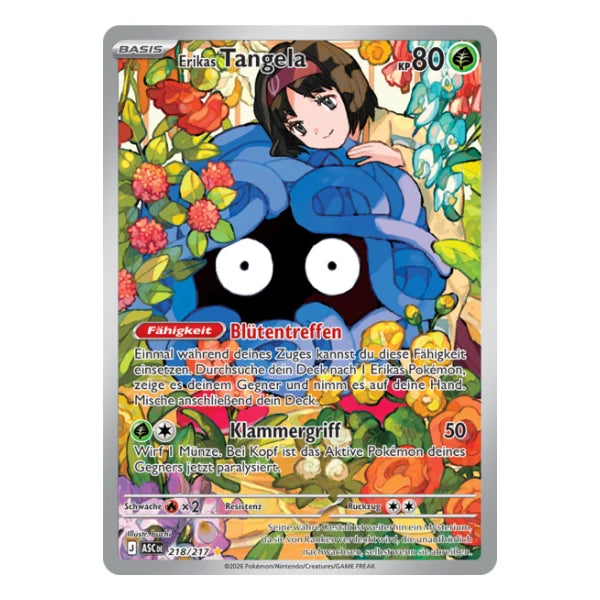 Erikas Tangela IR 218/217 Pokemon Erhabene Helden