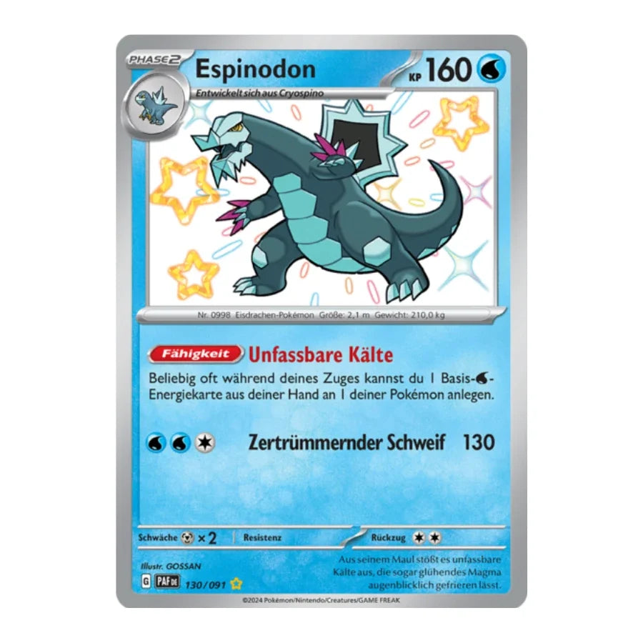 Espinodon Shiny 130/091 Paldeas Schicksale