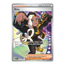 Etta Trainer Full Art Deutsch 221/197 Obsidian Flammen