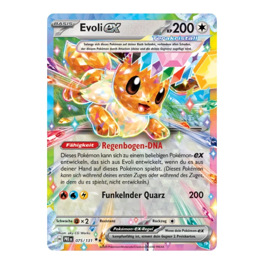 Evoli ex 075/131 Prismatische Entwicklungen