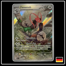 Fasasnob Illustration Rare 150/086 Pokemon Schwarze Blitze