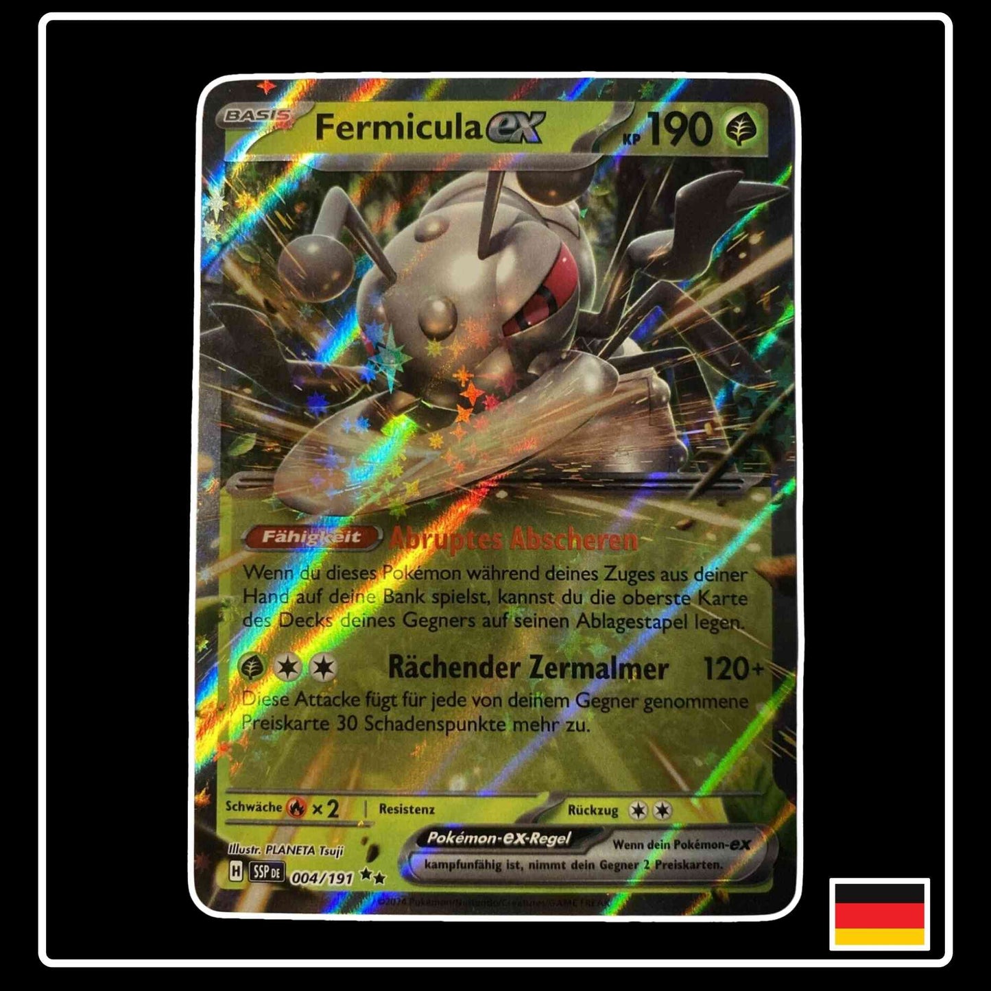 Fermicula ex Pokemon Stürmische Funken