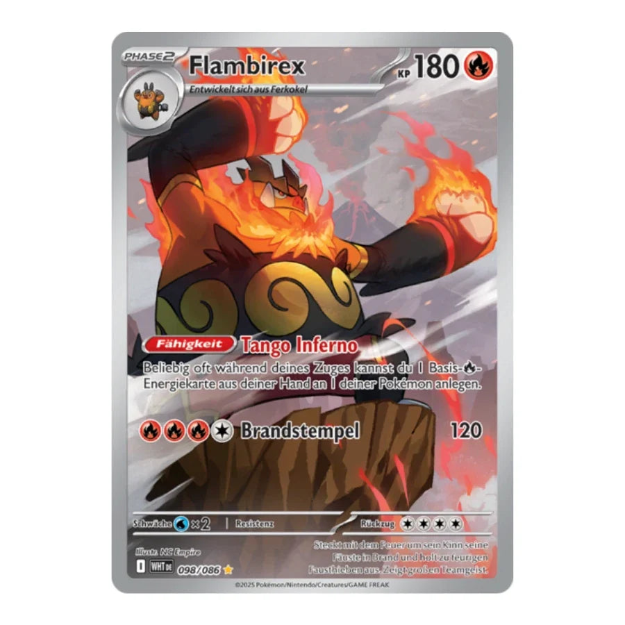 Flambirex IR 098/086 Weisse Flammen
