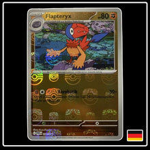 Flapteryx Meisterball 050/086 Pokemon Weisse Flammen