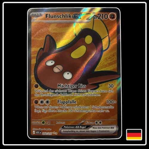 Flunschlik ex Full Art 252/217 Pokemon Erhabene Helden