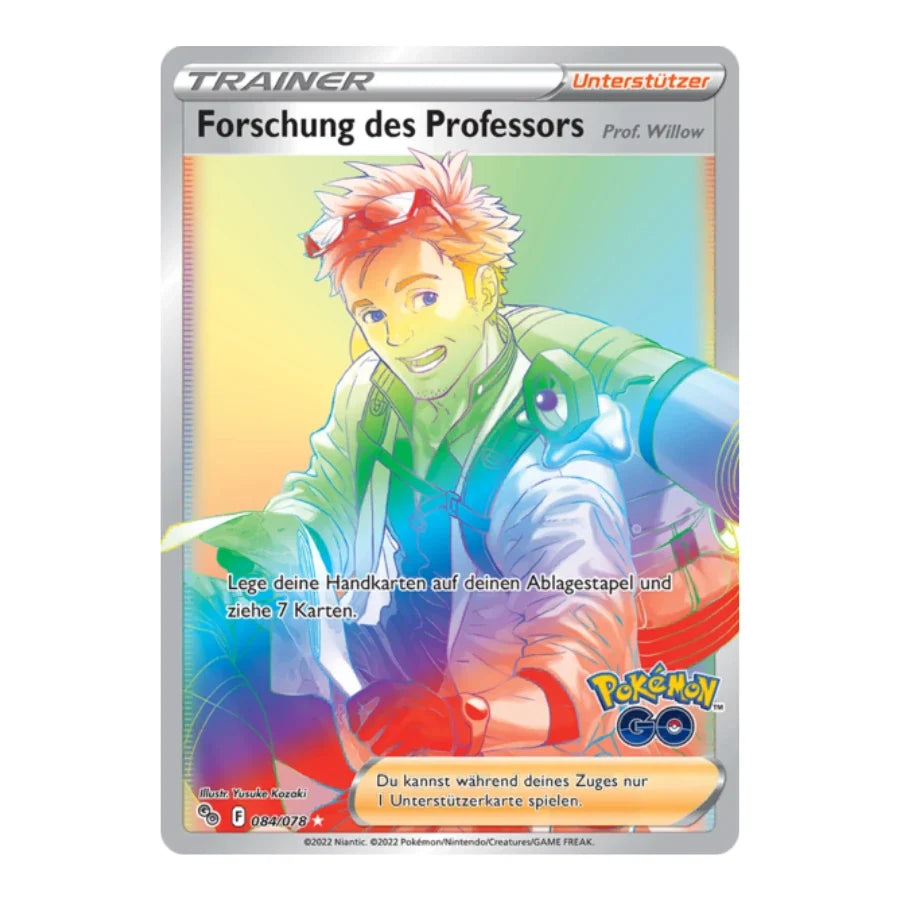 Forschung des Professors SR 084/078 Pokemon GO