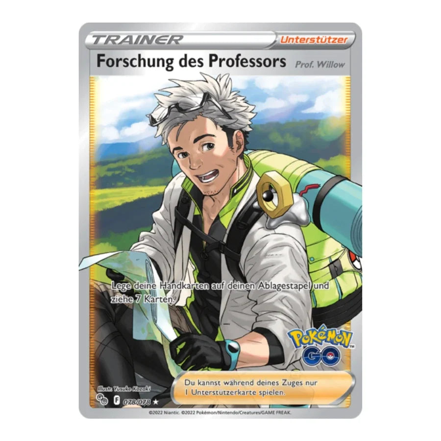 Forschung des Professors UR 078/078 Pokemon GO
