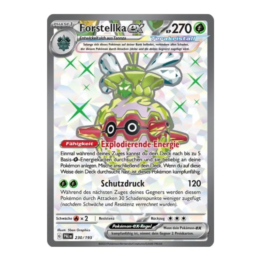 Forstellka ex Tera Full Art Deutsch 230/193 Entwicklungen in Paldea