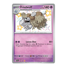 Friedwuff Shiny 168/091 Paldeas Schicksale