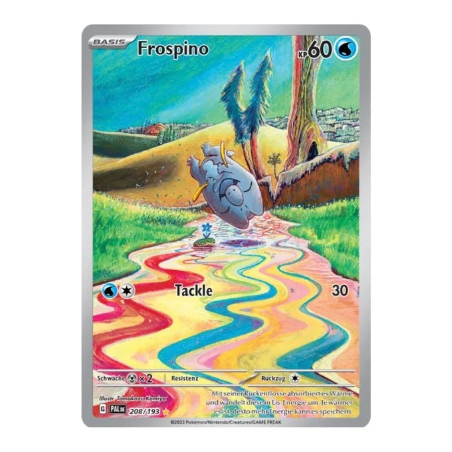 Frospino Art Rare Deutsch 208/193 Entwicklungen in Paldea