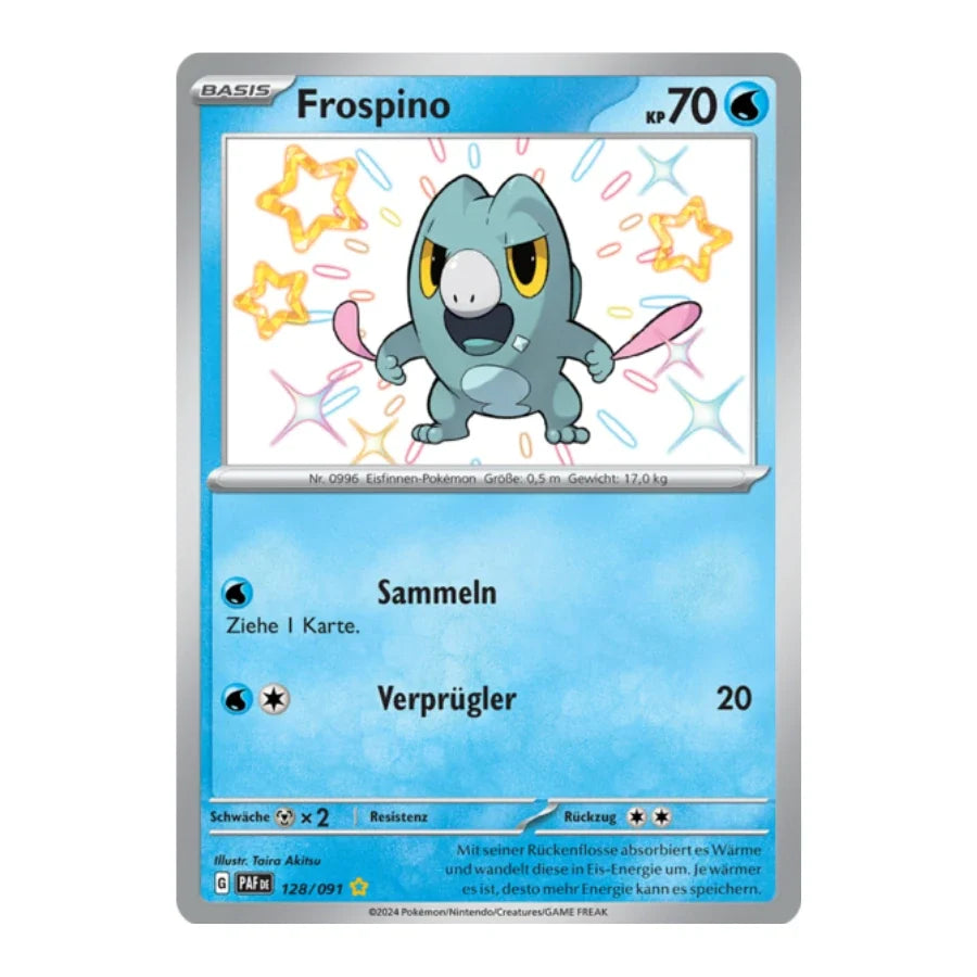 Frospino Shiny 128/091 Paldeas Schicksale