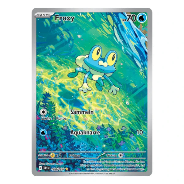 Froxy IR 088/086 Pokemon Wachsendes Chaos