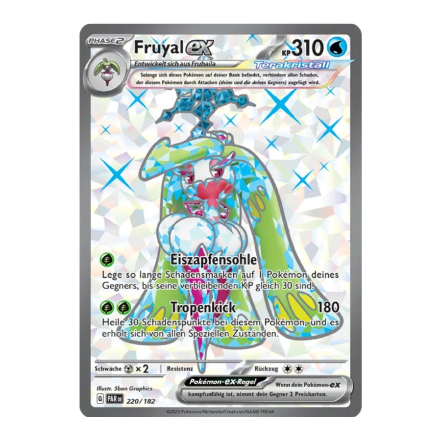 Fruyal ex Tera Full Art Deutsch 220/182 Paradox Rift