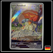 Furnifraß Illustration Rare 104/086 Pokemon Weisse Flammen