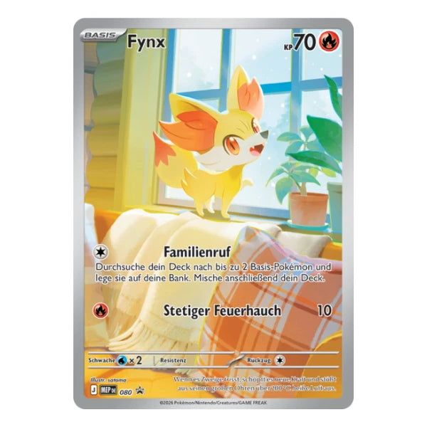 Fynx IR MEP DE 080 Pokemon Mega-Entwicklung Black Star Promo 