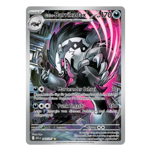 Galar-Barrikadax IR 245/217 Pokemon Erhabene Helden