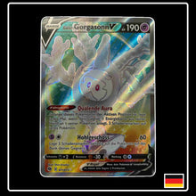 Pokemon Karte Galar-Gorgasonn V Full Art 071/073 aus dem Schwert & Schild Set Weg des Champs