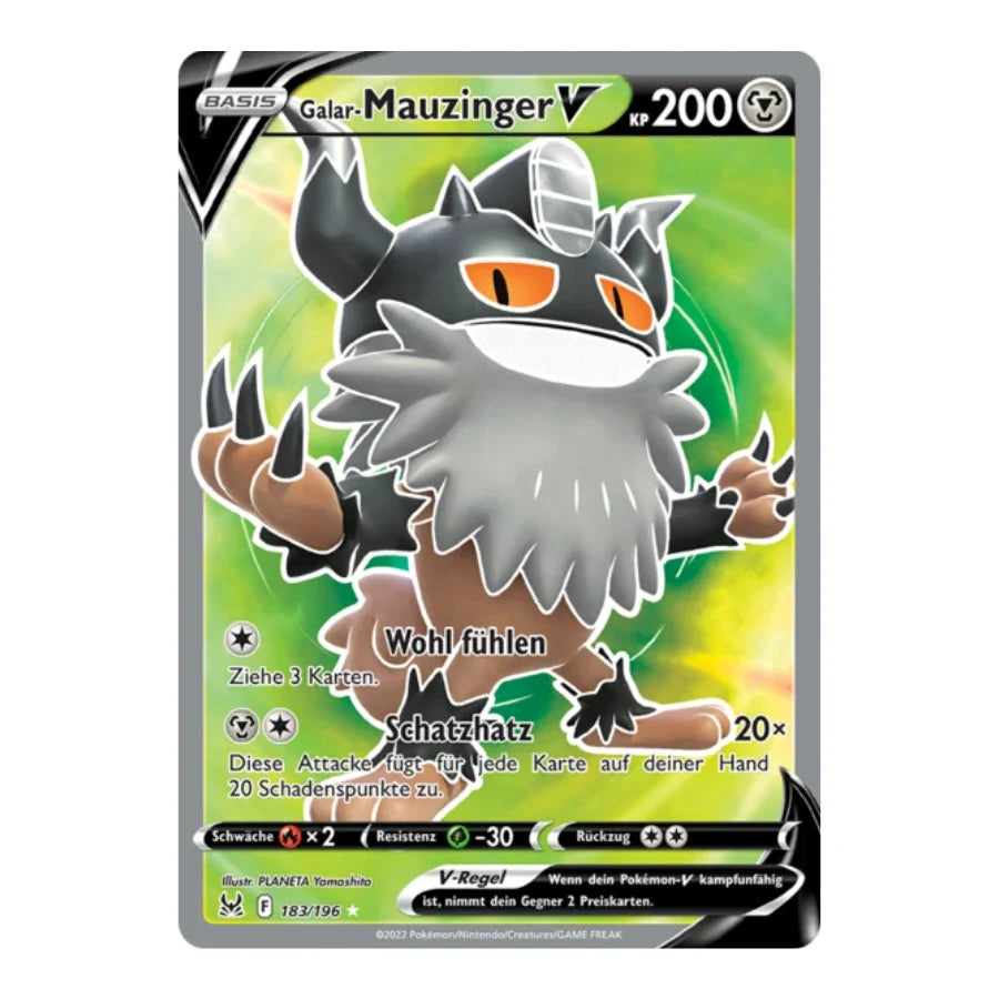 Galar-Mauzinger V UR 183/196 Verlorener Ursprung