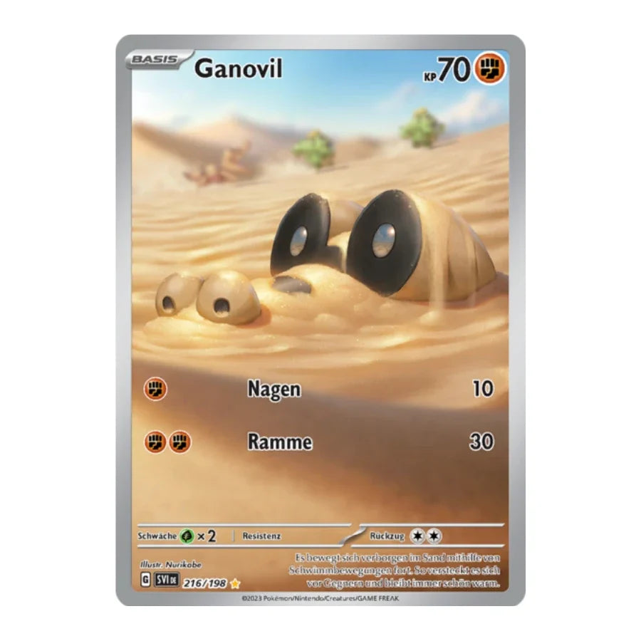 Ganovil Art Rare Deutsch 216/198 Karmesin & Purpur