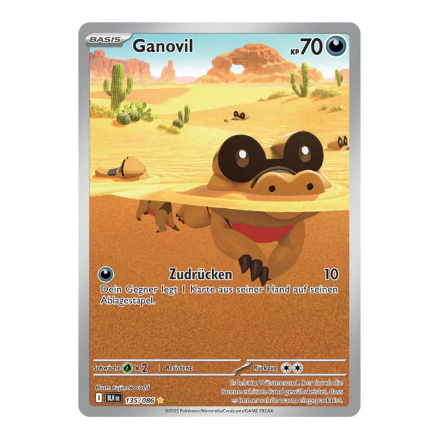 Ganovil IR 135/086 Schwarze Blitze