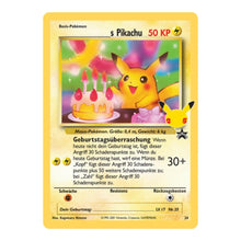 Geburtstags-Pikachu UR 24/24 Celebrations