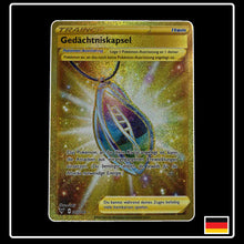 Pokemon Karte Gedächtniskapsel GOLD 202/185 aus dem Schwert & Schild Set Farbenschock