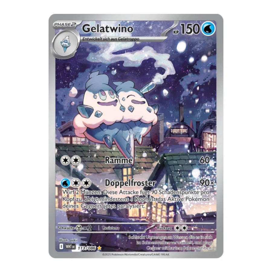 Gelatwino IR 113/086 Weisse Flammen