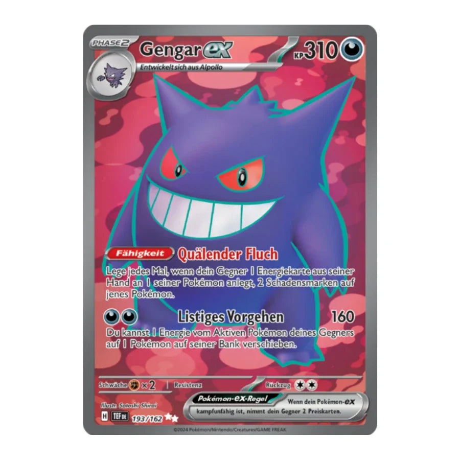Gengar ex UR 193/162 Gewalten der Zeit