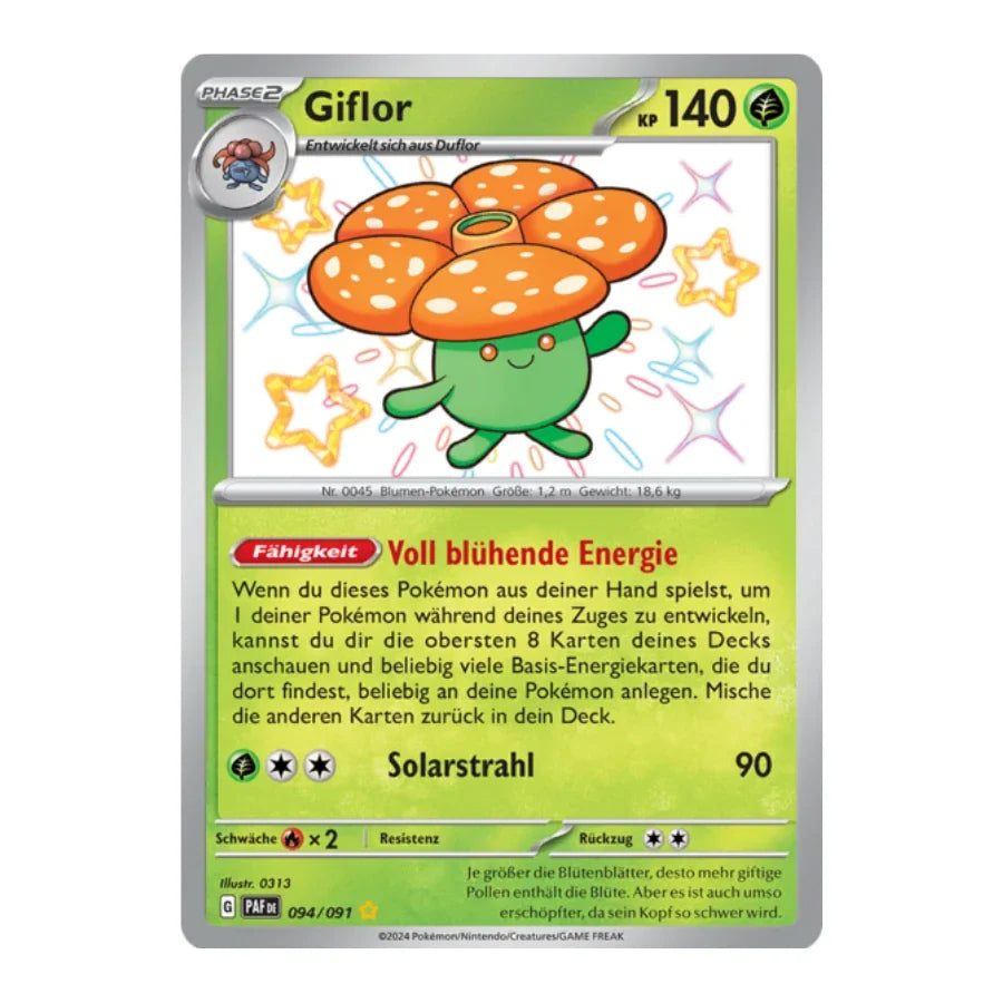 Giflor Shiny 094/091 Paldeas Schicksale