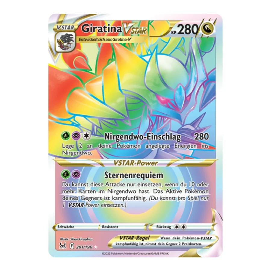 Giratina VSTAR SR 201/196 Verlorener Ursprung
