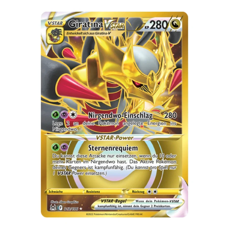 Giratina VSTAR SR 212/196 Verlorener Ursprung