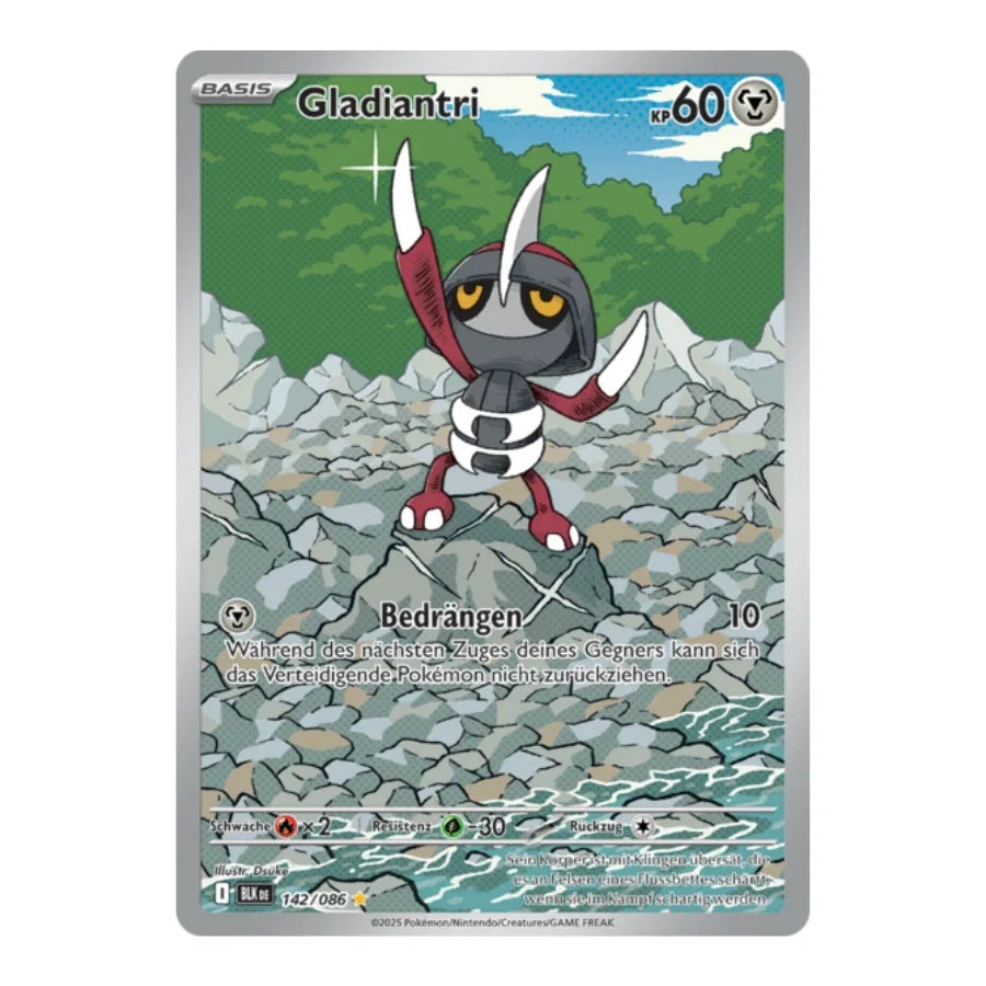 Gladiantri IR 142/086 Schwarze Blitze