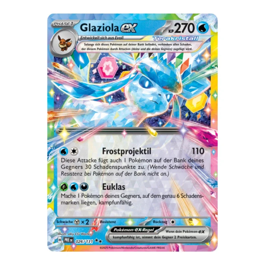 Glaziola ex 026/131 Prismatische Entwicklungen