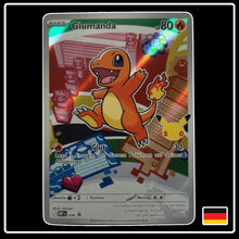 Glumanda Illustration Rare MEP DE 038 Mega Entwicklung Black Star Promo