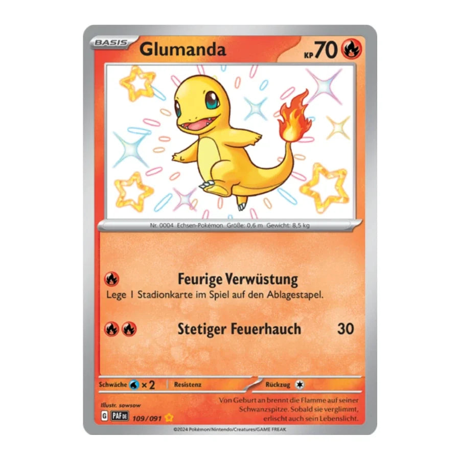 Glumanda Shiny 109/091 Paldeas Schicksale