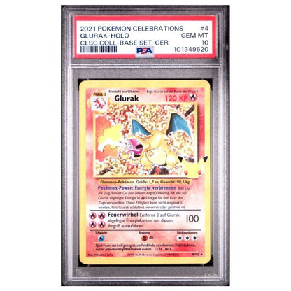 Glurak HR 4/102 Pokemon Celebrations (PSA10)