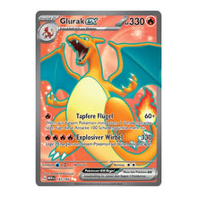 Glurak ex Full Art Deutsch 183/165 Karmesin & Purpur 151