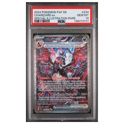 Glurak-ex-SIR-234-093-Pokemon-Paldeas-Schicksale-PSA10